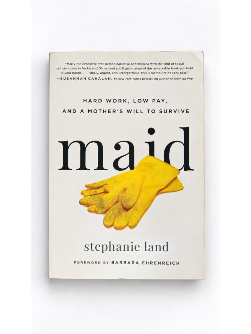 Maid Stephanie Land 2019 First Edition Paperback Memoir Netflix Series Hachette